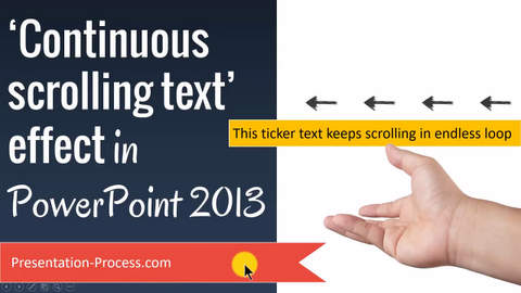 scrolling text maker